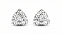 18K Gold & Diamond Women Earring KER-129