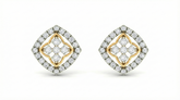 18K Gold & Diamond Women Stud Earring KRA40018E