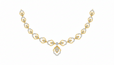 14K Gold & Diamond Lightweight NECKLACE SET KRA44179N