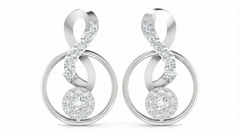 18K Gold & Diamond Women Earring KRA40156E