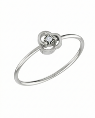 18K Gold & Diamond Dailywear Ring For Women KLR-08