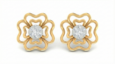 18K Gold & Diamond Women Stud Earring KRA40133E