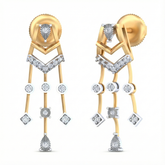 14K Gold & Diamond Women Dangler Earring KRB44123E