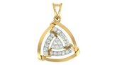 Gold & Diamond Partywear PENDANT SET KRC40726