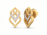 18K Gold & Diamond Women Earring KSK034