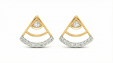 18K Gold & Diamond Women Stud Earring KRA40160E
