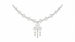 14K Gold & Diamond Dailywear Necklace Set KRB44113N-A