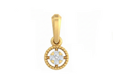 18K Gold & Diamond Dailywear Pendant KSK124