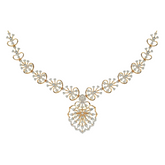 14K Gold & Diamond Dailywear Necklace Set KRH44053N
