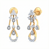 14K Gold & Diamond Women Dangler Earring KRB44088E-A