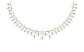 14K Gold & Diamond Lightweight Necklace Set KRB44085N