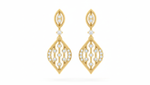 14K Gold & Diamond Women Dangler Earring KRI44015E
