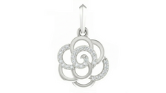 18K Gold & Diamond Dailywear Pendant Set KRA40129P