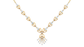 14K Gold & Diamond Dailywear Necklace Set KRH44032N