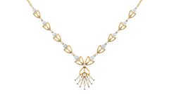 14K Gold & Diamond Dailywear Necklace Set KRH44032N