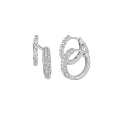 18K Gold & Diamond Women Earring ES9284MYD0021