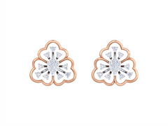Gold & Diamond Women Stud Earring KRC40646E