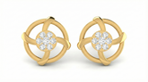 18K Gold & Diamond Women Stud Earring KRA40145E