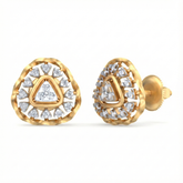 18K Gold & Diamond Women Stud Earring KRB40074E