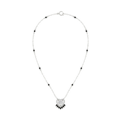 Gold & Diamond Heart Mangalsutra For Women KRC50167