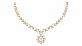 14K Gold & Diamond Lightweight NECKLACE SET KRA44177N