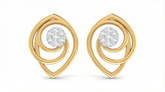 18K Gold & Diamond Women Stud Earring KRA40164E