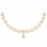 14K Gold & Diamond Dailywear Necklace Set KRH44126N