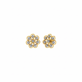 18K Gold & Diamond Women Engagement Earring KER-21
