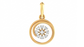 18K Gold & Diamond Dailywear Pendant Set KRA40154P