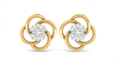 18K Gold & Diamond Women Stud Earring KRA40165E