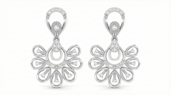 14K Gold & Diamond Women Earring KRB44109E-A