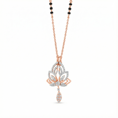 18K Gold & Diamond Mangalsutra For Women M0065JYD0008