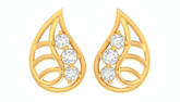 18K Gold & Diamond Women Stud Earring KRA40142E