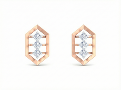 18K Gold & Diamond Women Stud Earring KRK40112E
