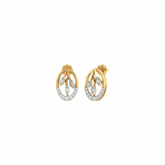 18K Gold & Diamond Earring For Women PER-34