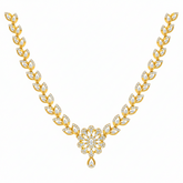 14K Gold & Diamond Dailywear Necklace Set KRH44046N