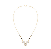 Gold & Diamond Heart Mangalsutra For Women KRC50129