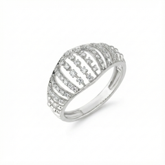 18K Gold & Diamond Ring For Women R5378MYD0001