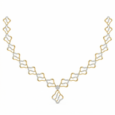 14K Gold & Diamond Lightweight Necklace Set KRH44044N