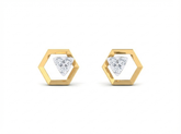 18K Gold & Diamond Women Stud Earring KRK30042