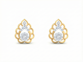 18K Gold & Diamond Women Stud Earring KRK40200E