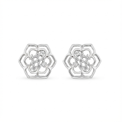 18K Gold & Diamond Women Earring ES8732MYD0010