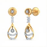 14K Gold & Diamond Women Dangler Earring KRB44086E
