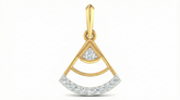 18K Gold & Diamond Pendant Set KRA40160P
