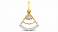 18K Gold & Diamond Pendant Set KRA40160P