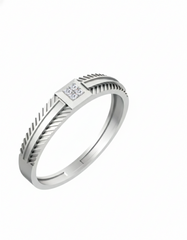 Gold & Diamond Ring For Men KRC20055