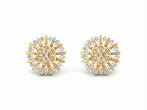 18K Gold & Diamond Women Stud Earring KRK40183E