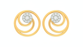 18K Gold & Diamond Women Stud Earring KRA40163E