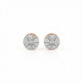 18K Gold & Diamond Women Earring ME6007AZYD0003