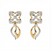 14K Gold & Diamond Women Dangler Earring KRH44043E